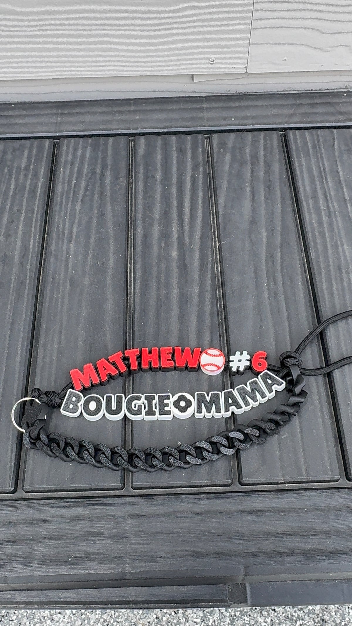Chunky Sports Keychain