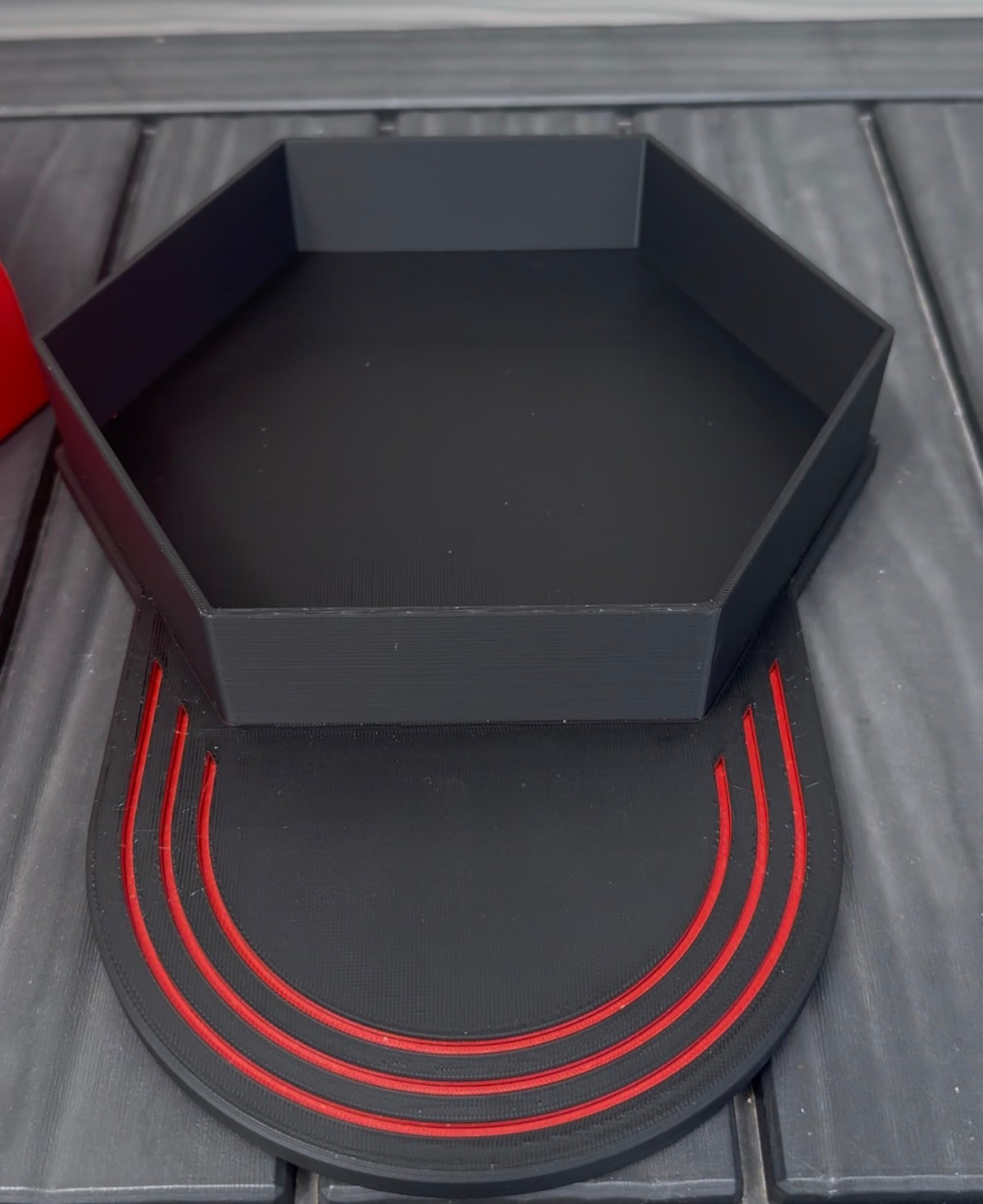 3D Printed Sports Team Hat Storage Bin