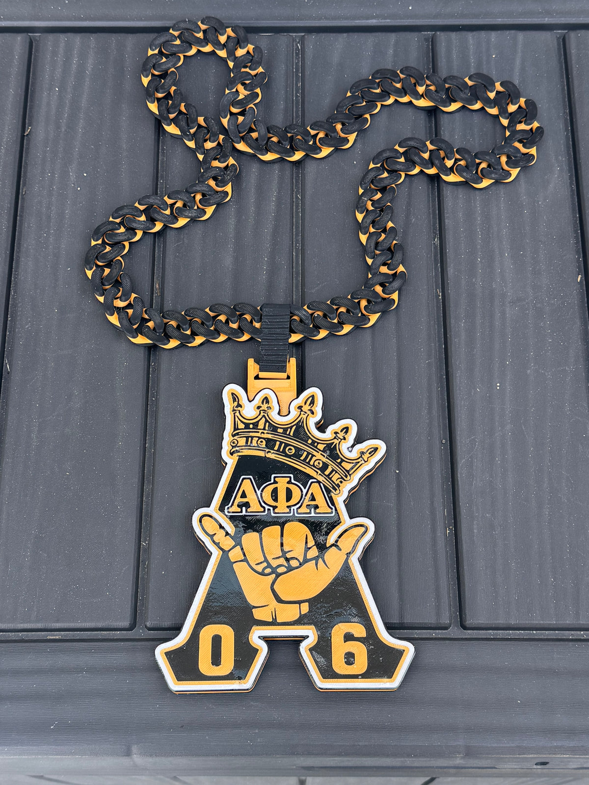 3D-Printed Greek Hype Chains
