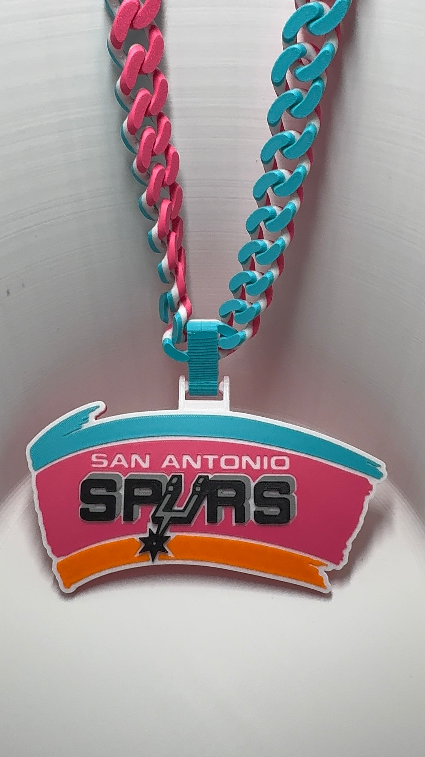 Custom 3D-Printed Team Hype Chain