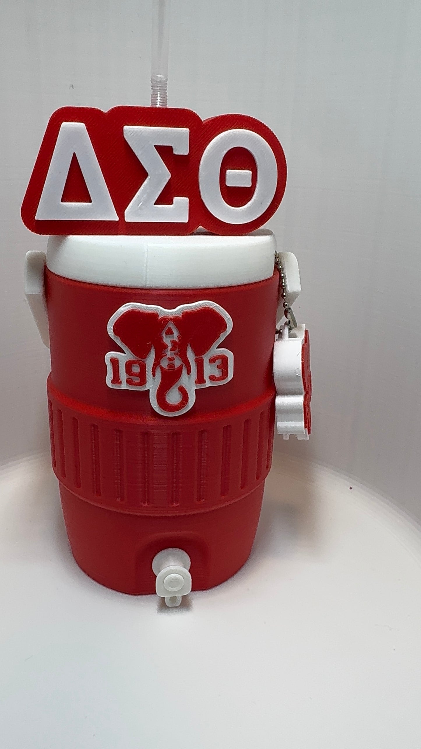 Crimson & Cream 3D Printed Can Holder
