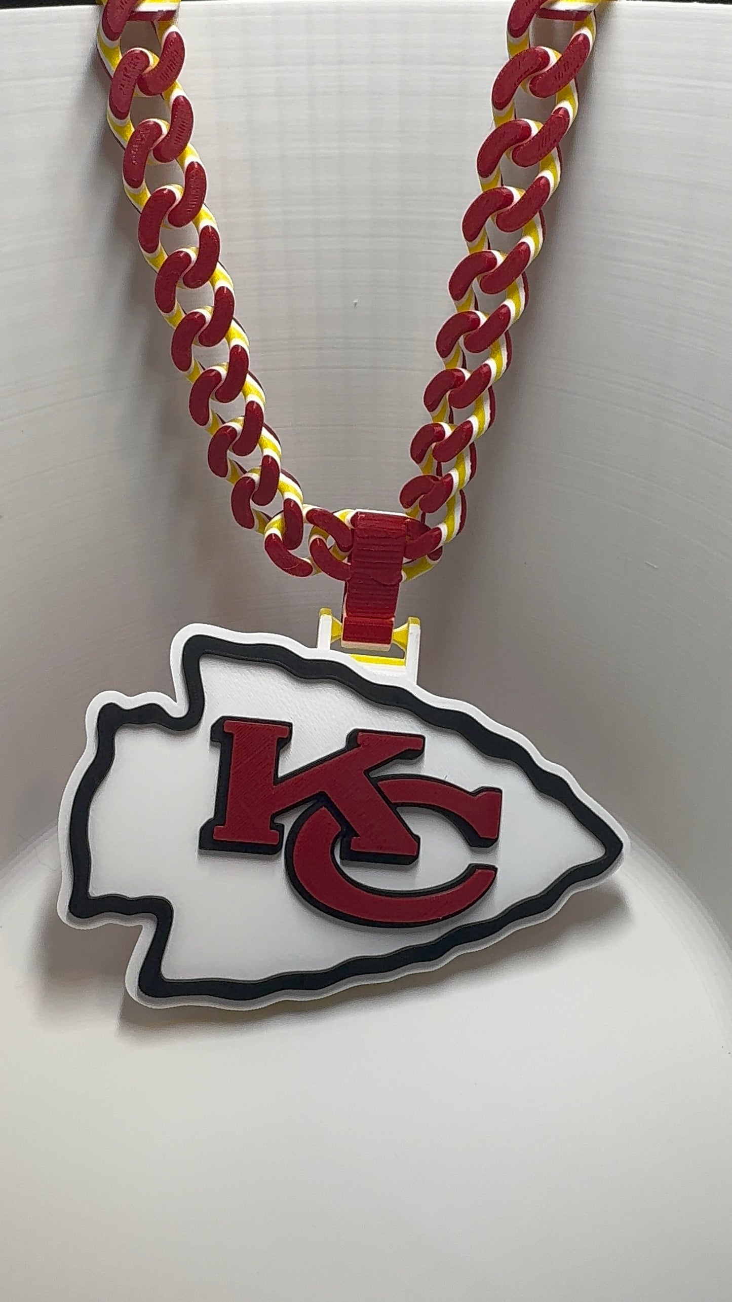 Custom 3D-Printed Team Hype Chain