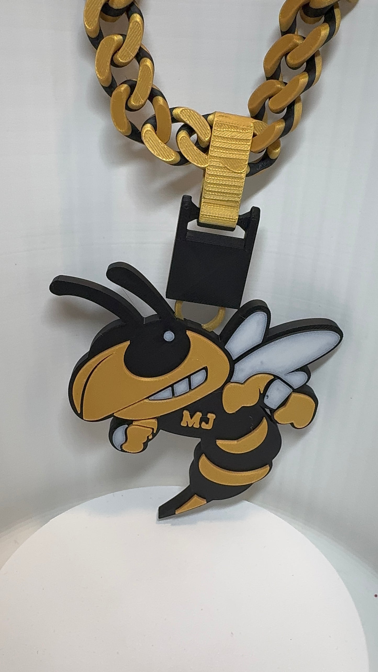 Custom 3D-Printed Team Hype Chain
