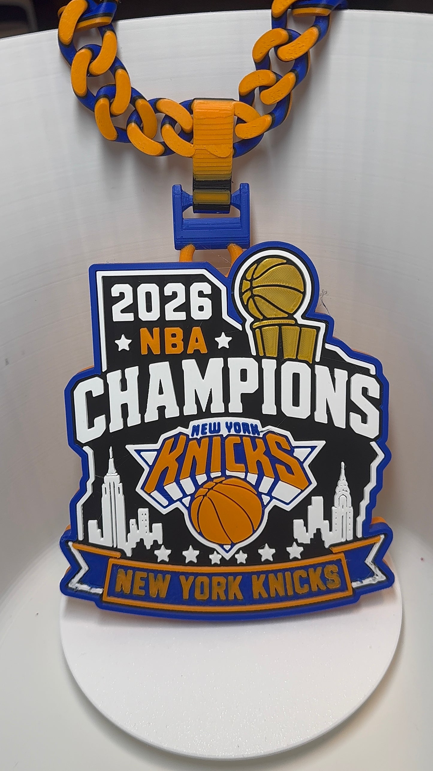 Custom 3D-Printed Team Hype Chain
