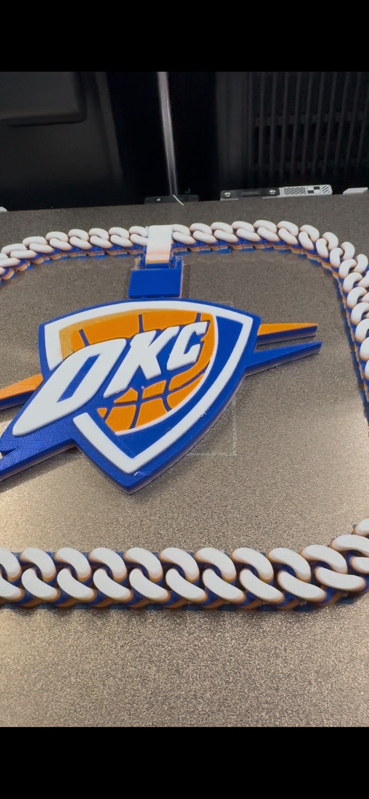 Custom 3D-Printed Team Hype Chain