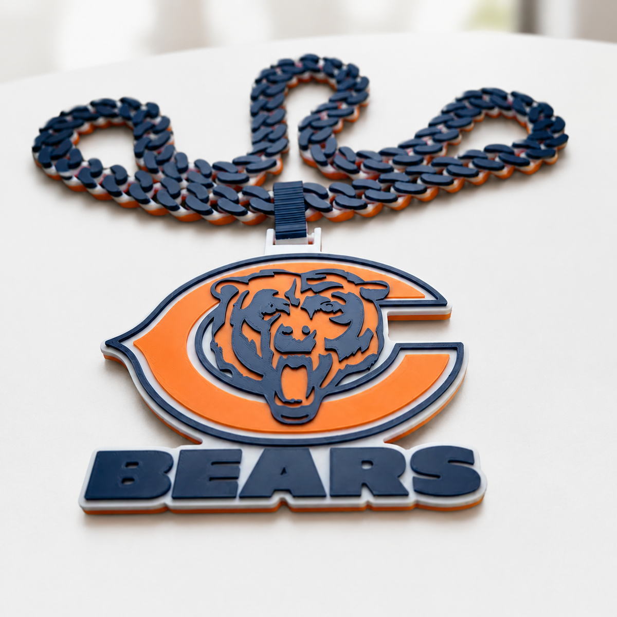 Custom 3D-Printed Team Hype Chain