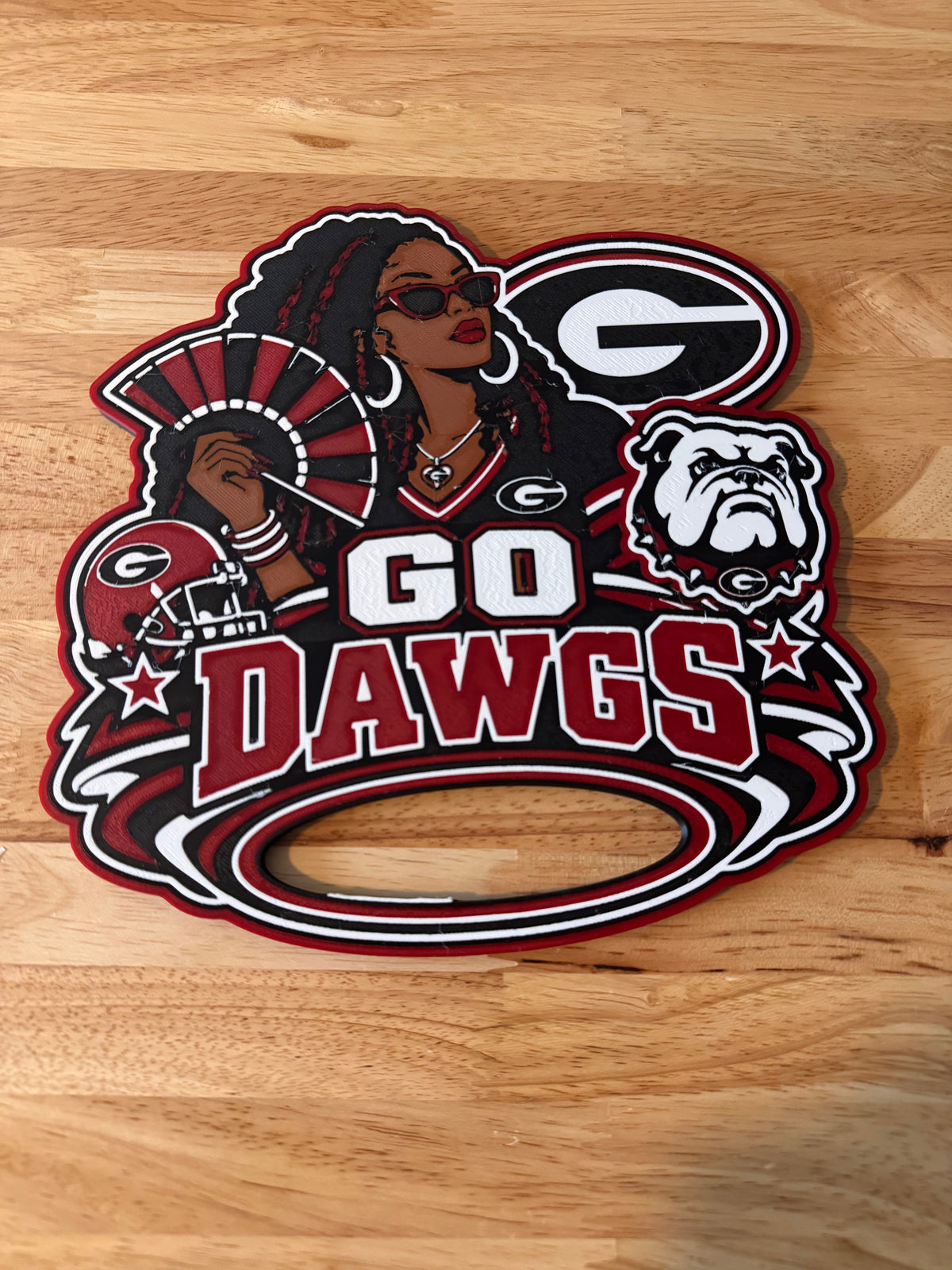 Game Day Hype Fan -3D Printed