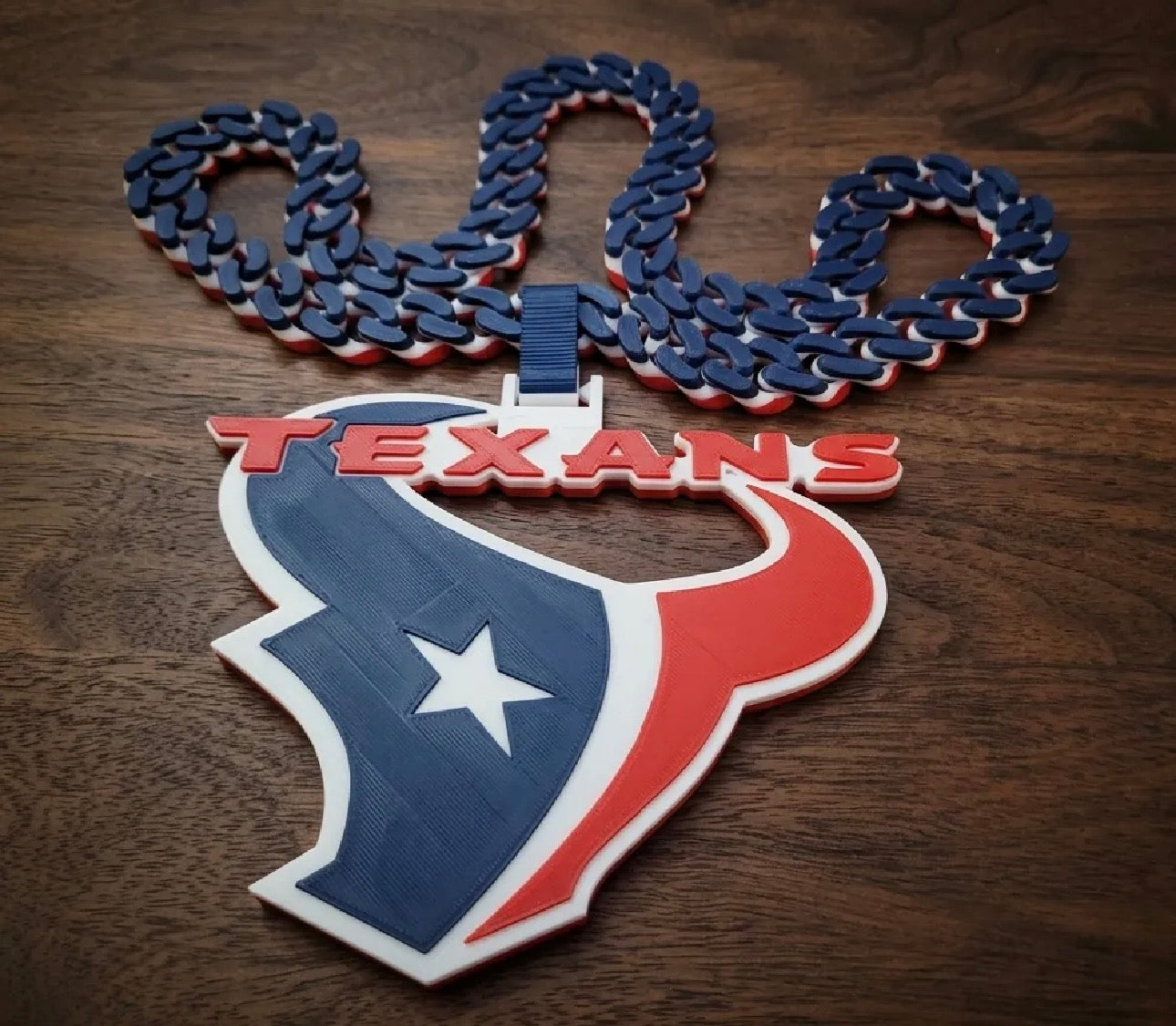 Custom 3D-Printed Team Hype Chain