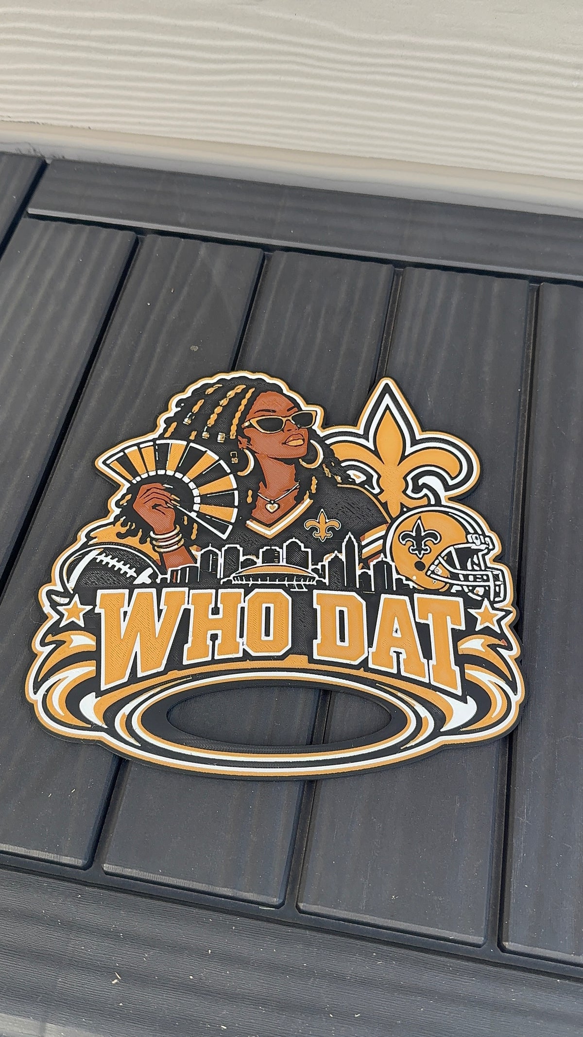 Game Day Hype Fan -3D Printed