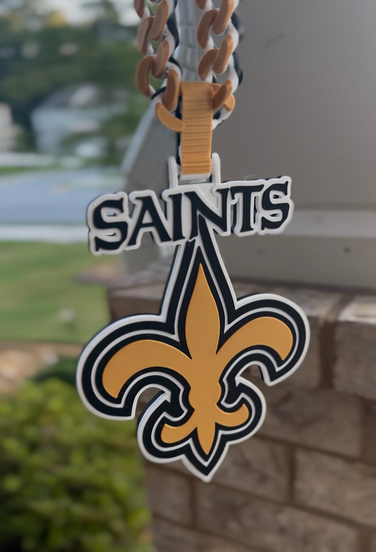 Custom 3D-Printed Team Hype Chain