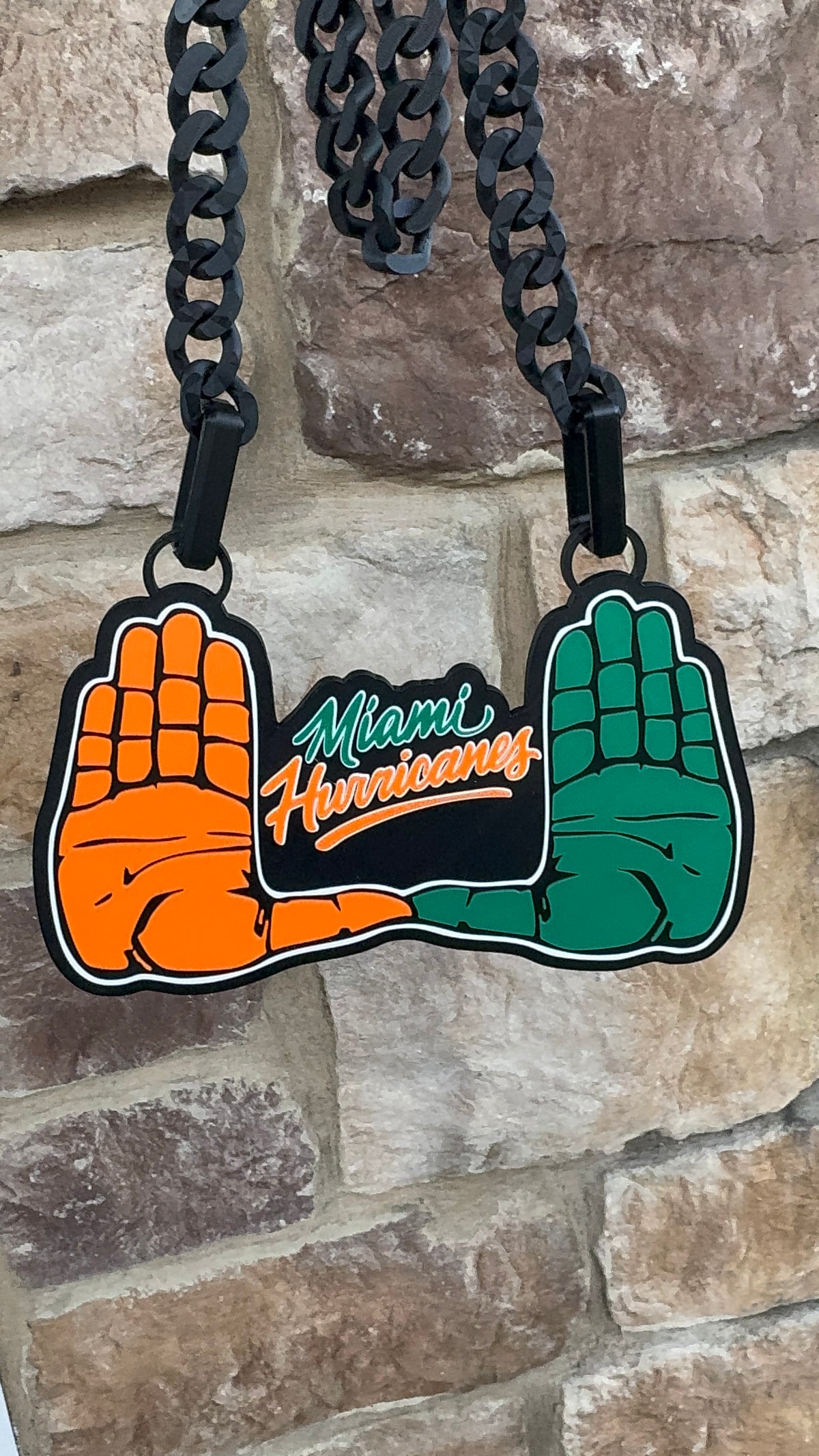 Custom 3D-Printed Team Hype Chain