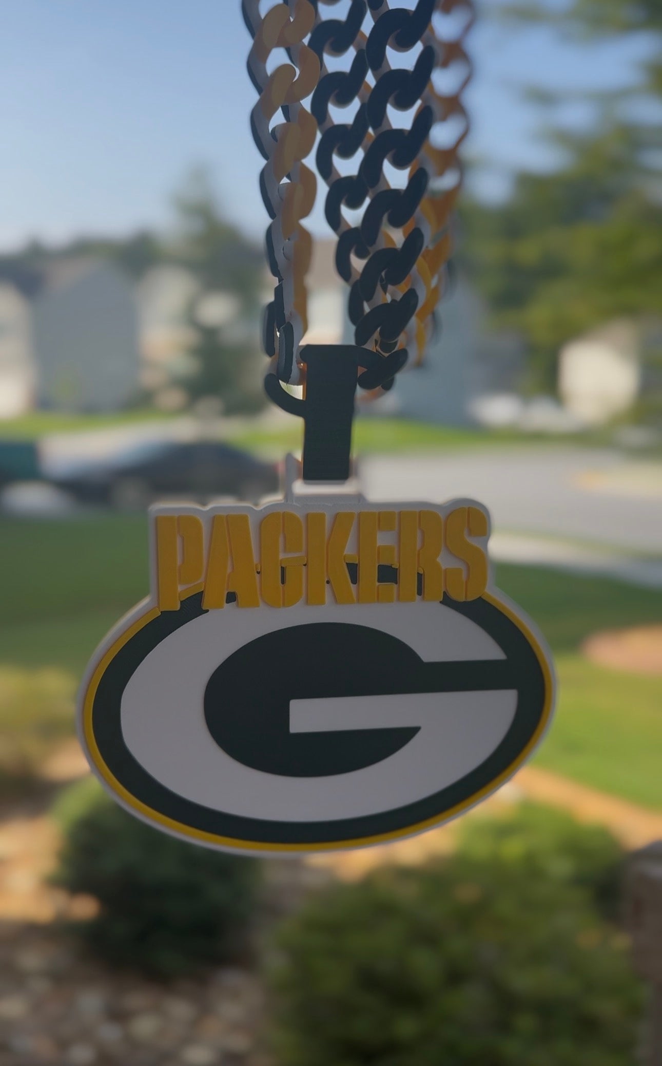 Custom 3D-Printed Team Hype Chain