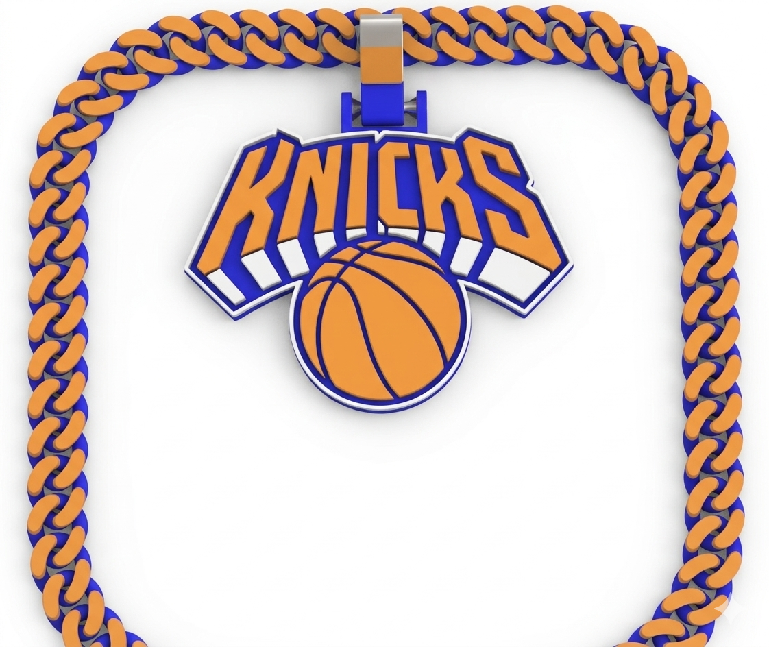 Custom 3D-Printed Team Hype Chain