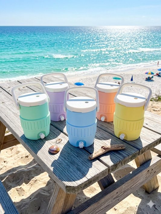 Retro Cooler for Soda Can