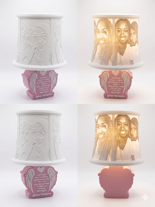 Custom Lamp Shade (Lithophane Shade Only)