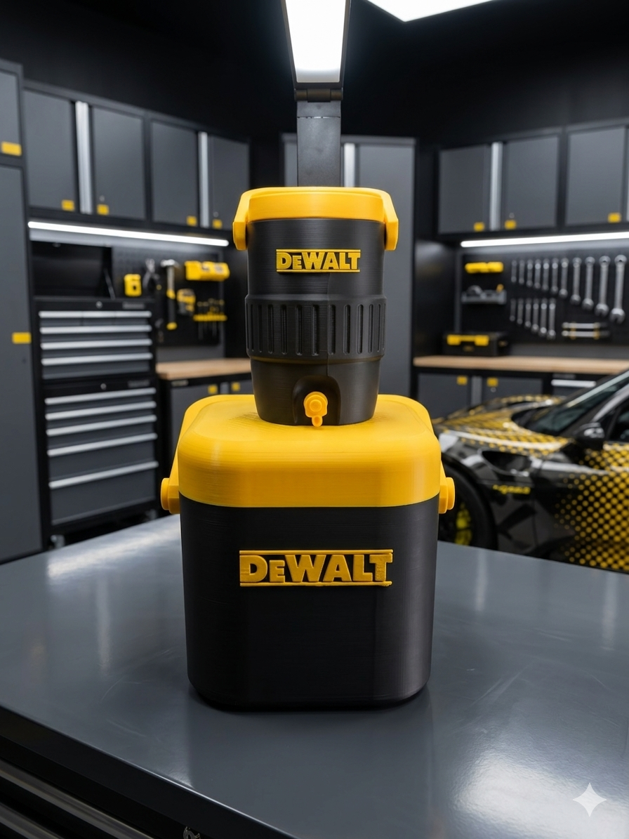 Retro Cooler Set (DEWALT)