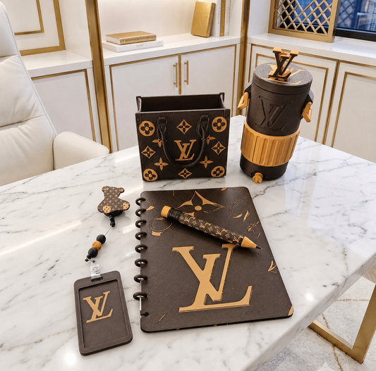 Luxury Notebook | Desk & Accessory Bundle
