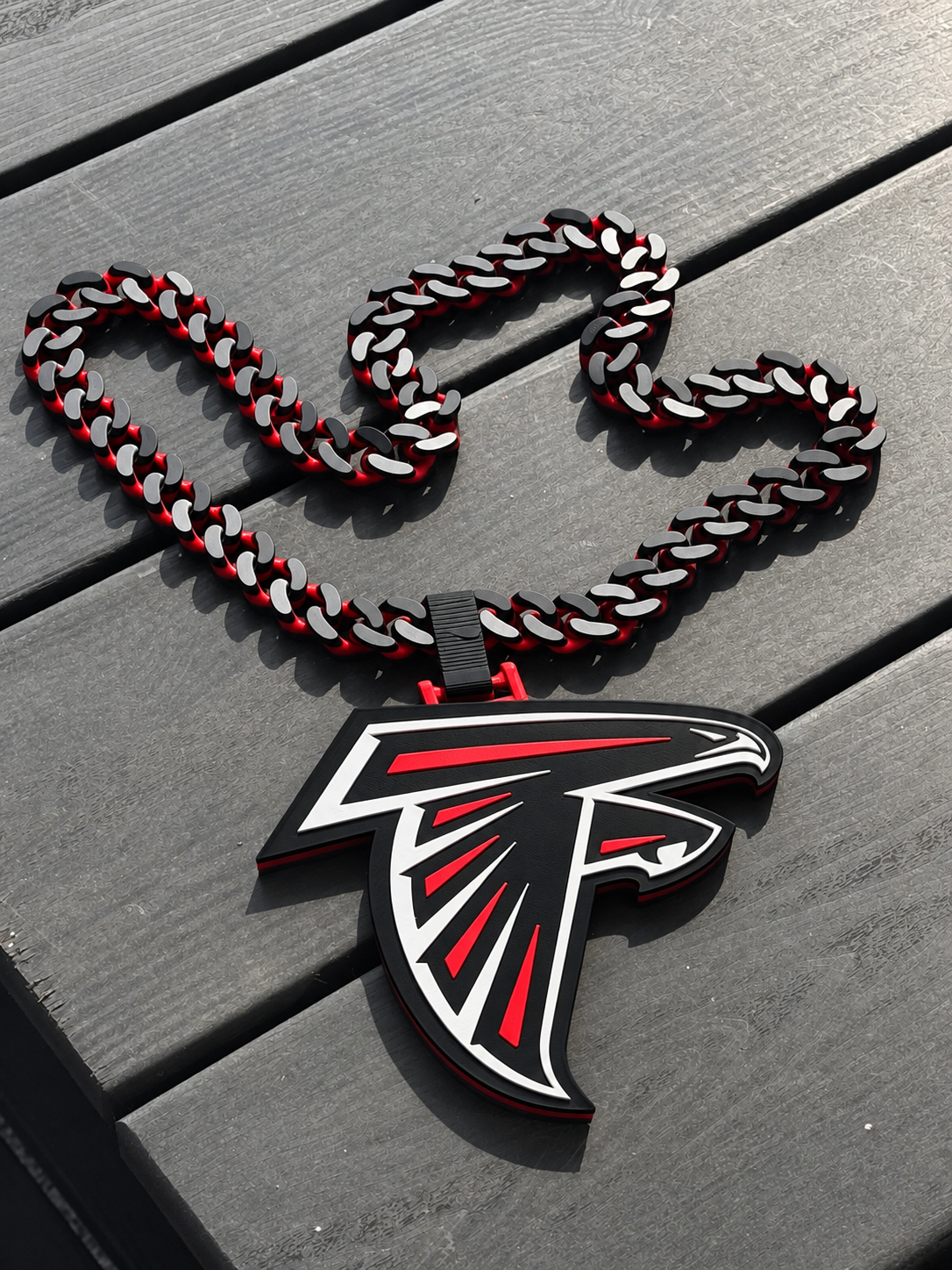 Custom 3D-Printed Team Hype Chain
