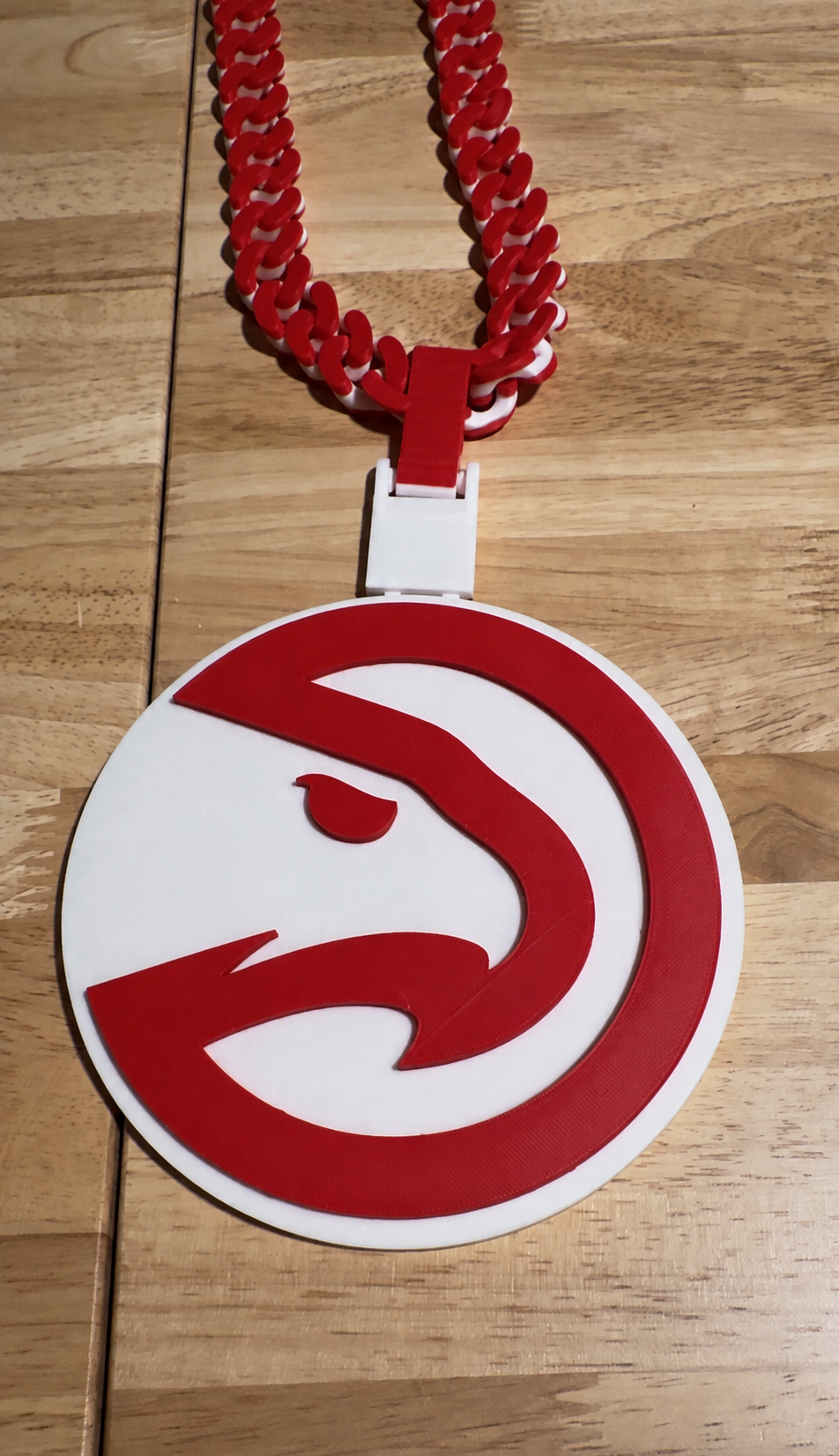 Custom 3D-Printed Team Hype Chain
